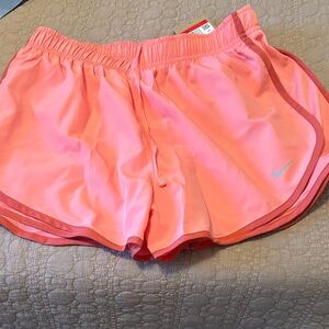 Nike Women's Coral Athletic Shorts